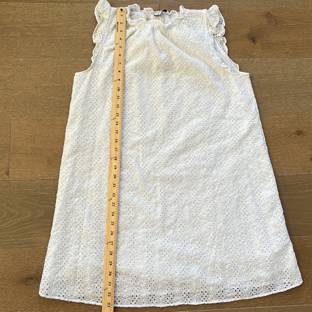 & Other Stories White Eyelet Mini Dress - Picture 13 of 14